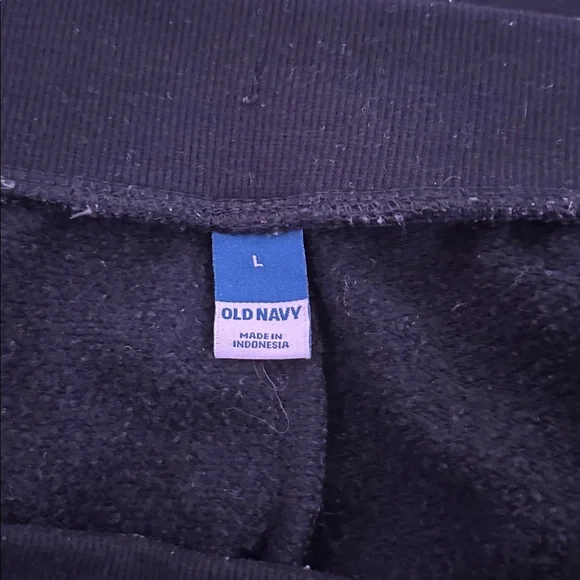 Old Navy black HR straight ankle sweat pants - Picture 2 of 8